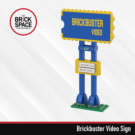 Brickbuster Video Sign