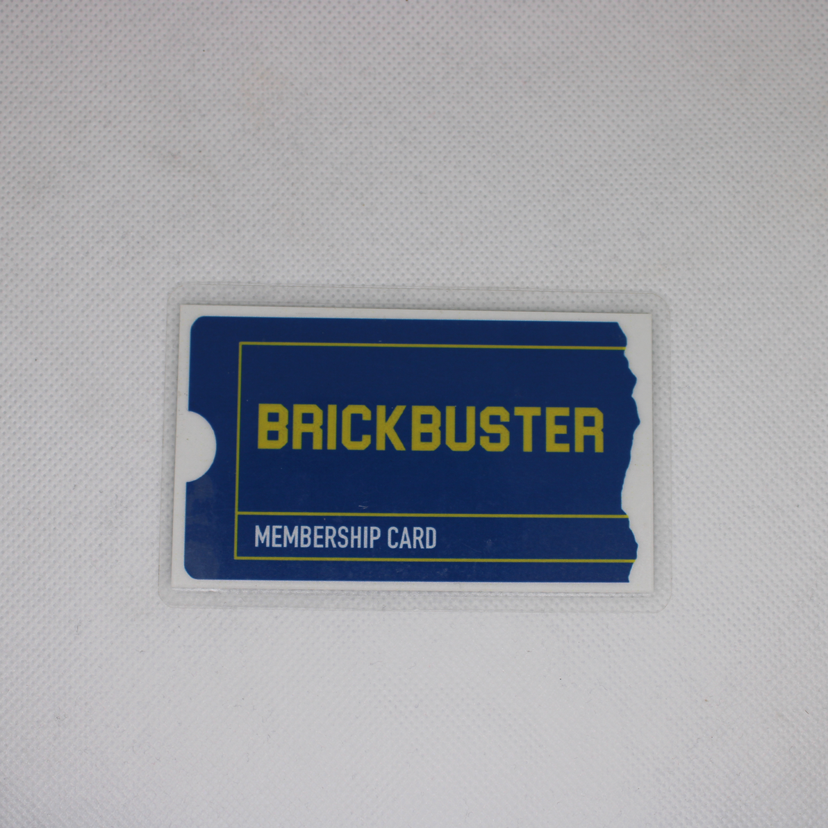 Brickbuster Membership Card